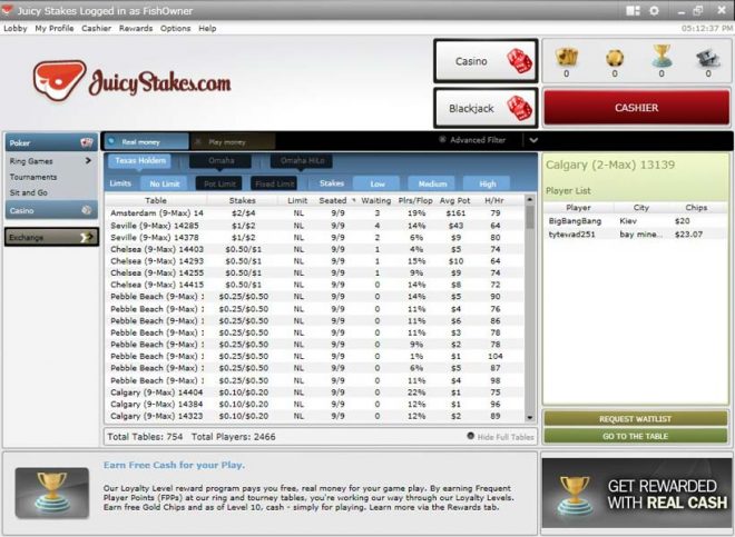 juicy-stakes-poker-lobby-screenshot