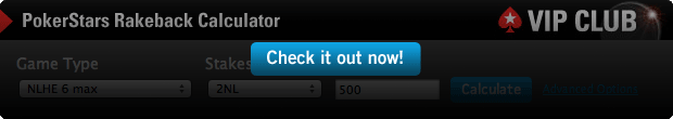 PokerStars Rakeback Calculator Preview Image